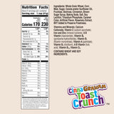 Cinnagraham Toast Crunch Breakfast Cereal, Whole Grain, 12 oz