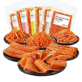 Spicy Strips,Latiao,6 Packs Chinese Spicy Sticks,Chinese Classic Piquancy Leisure Latiao Snack Individual Package(2.4 ounces perpack)