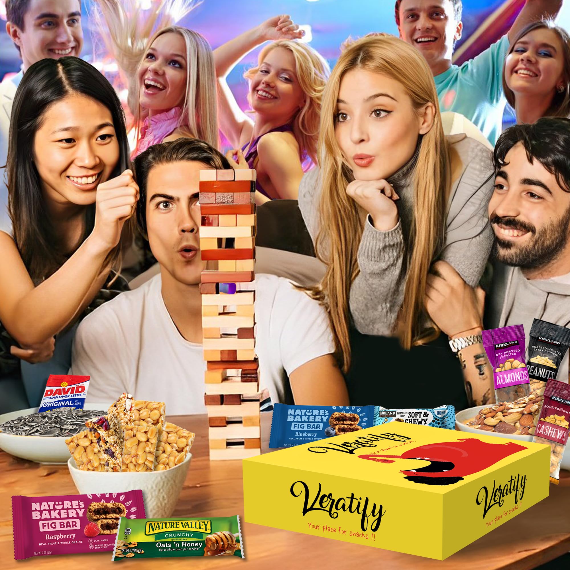 Snacks Gift Variety Basket for Adults (72 Count) Great For Men, Women, Adults, Office, School, Colleges - Gift Assortment Package - Great Gift Basket