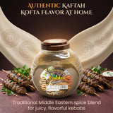 Golden Harvest Kaftah Spices - 6-in-1 Blend of Garlic, Onion, Cumin, Ginger, Curry, Coriander Powder, Non-GMO Kabsa Spice - Middle Eastern Chicken