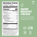 Chomps 3 Flavor Chicken Variety Trial Pack - Antibiotic Free Chicken Jerky Snack Sticks, Keto, Paleo, Low Carb, Whole30 Approved, Gluten Free, Zero