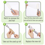 Mr. Pen- Lint Rollers, 1 Handle with 3 Refills, 270 Sheets, Extra Sticky Lint Remover for Clothes, Lint Roller for Pet Hair, Pet Hair Roller, Sticky