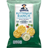 Quaker Rice Crisps, 4 Flavor Sweet and Savory Variety Mix, 15 count