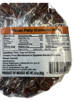 pecan patty | comalitos de nuez | mexican pecan candy | pack of 3