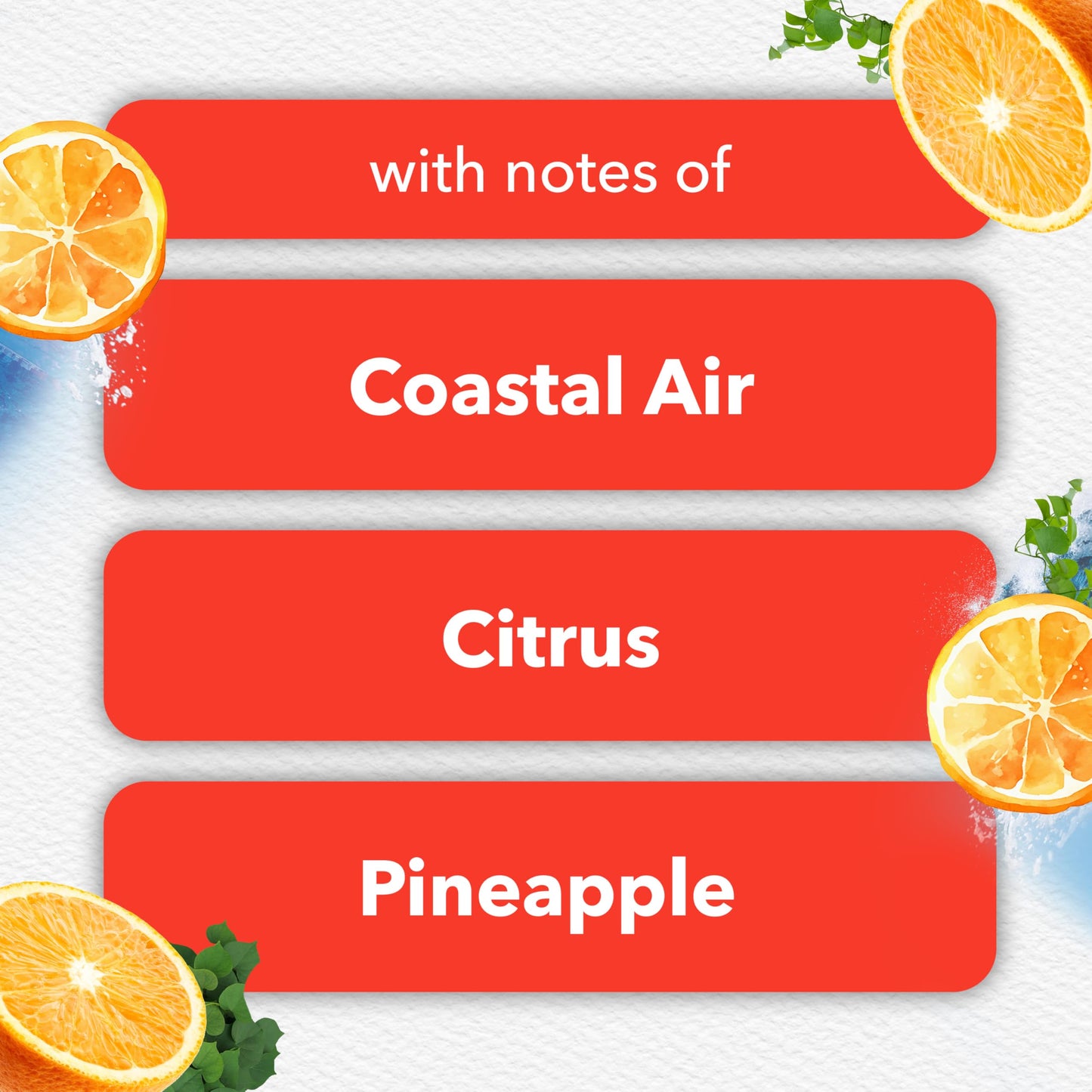Glade PlugIns Refills Air Freshener Starter Kit, Scented Oil for Home and Bathroom, Coastal Sunshine Citrus, 0.67 Fl Oz, 1 Warmer + 1 Refill
