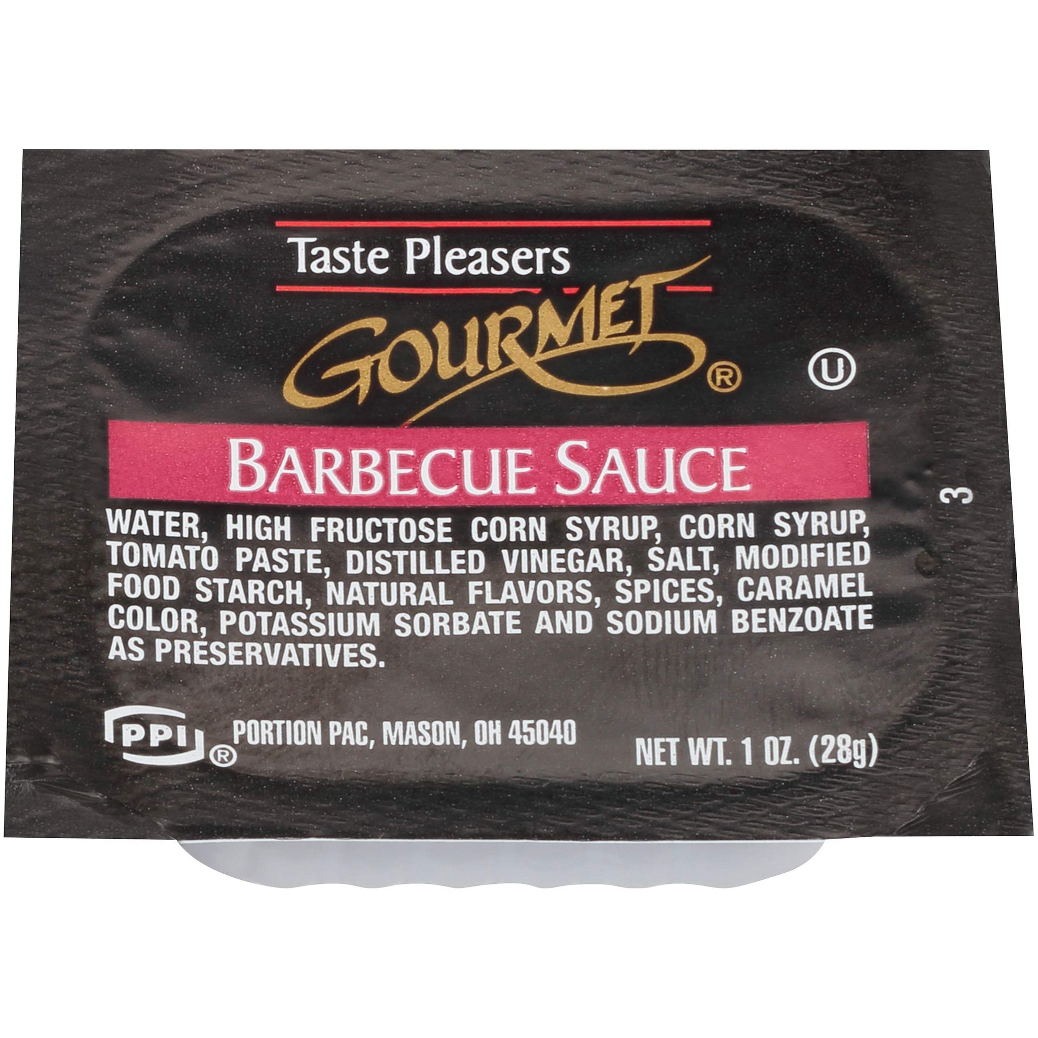 Taste Pleasers Gourmet Barbecue Sauce (1 oz Packets, Pack of 100)