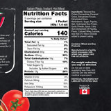Inspire Italian Ragu - 13g Instant Hot Protein Meal by Bariatric Eating (5 Packets)