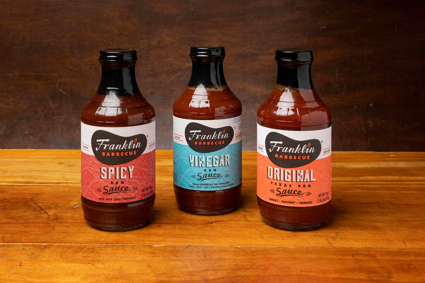 Franklin Barbecue Sauce Variety Pack