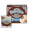 Smucker’s Uncrustables Chocolate Flavored Hazelnut Spread Sandwiches, 10 Count, 1.8 Oz. Each, Frozen