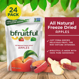 bfruitful Freeze-Dried Apple, Freeze Dried Fruit Snacks, Dried Apples with No Sugar Added, Vegan, Non GMO, Kosher, Wholesome Snack for Kids or Adults