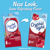 Crystal Light Drink Mix, 120 Packets, for Convenient On-the-Go Flavorful Hydration, Naturally Flavored Cherry Pomegranate with other natural flavor