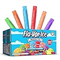 Fla-Vor-Ice Popsicle Variety Pack of 1.5 Oz Freezer Bars, Assorted Flavors, 100 Count