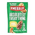 Emerald Nuts Absolutely Everything Almonds & Cashews (1-Pack) | 5oz Resealable Bag | Plant-Based Protein, Kosher Dairy Certified, Non-GMO | Contains