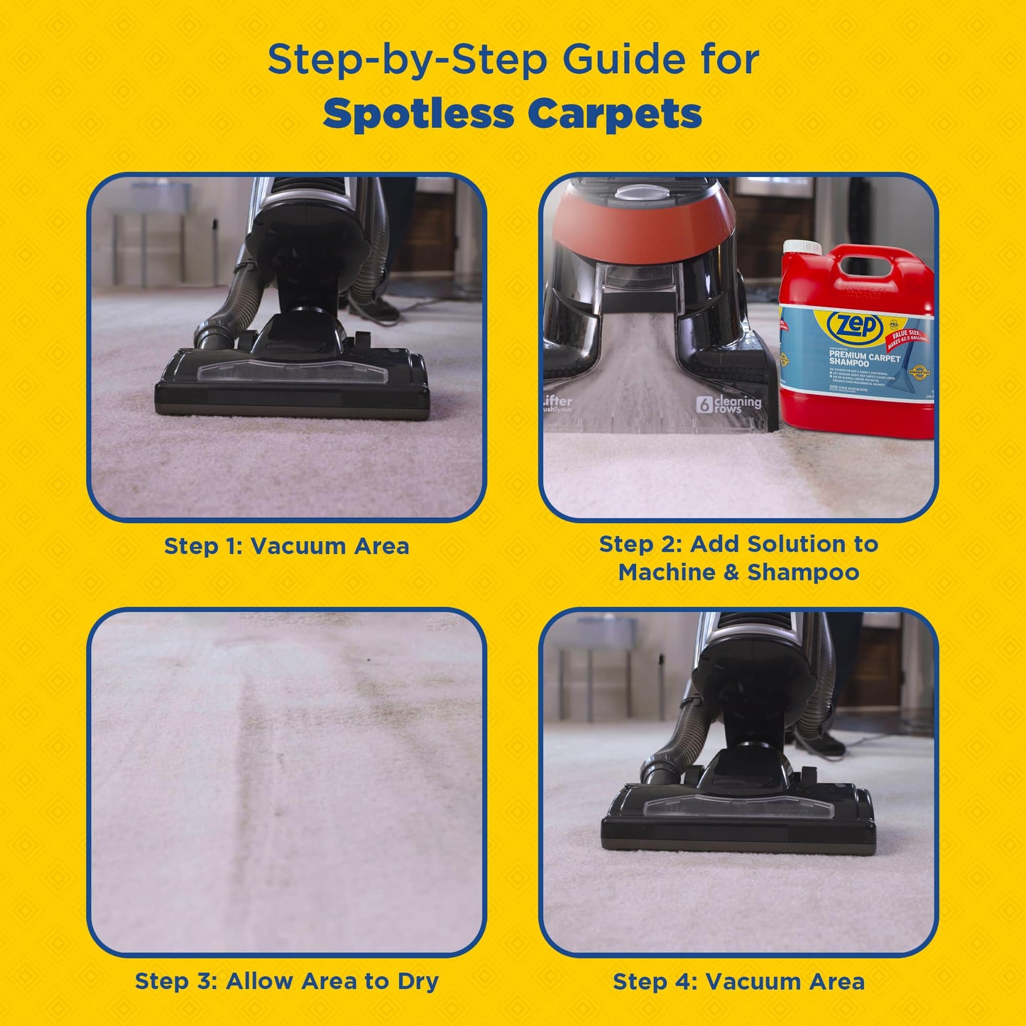 ZEP 2.5 Gal. Premium Carpet Shampoo ZUPXC320 (2-Pack)