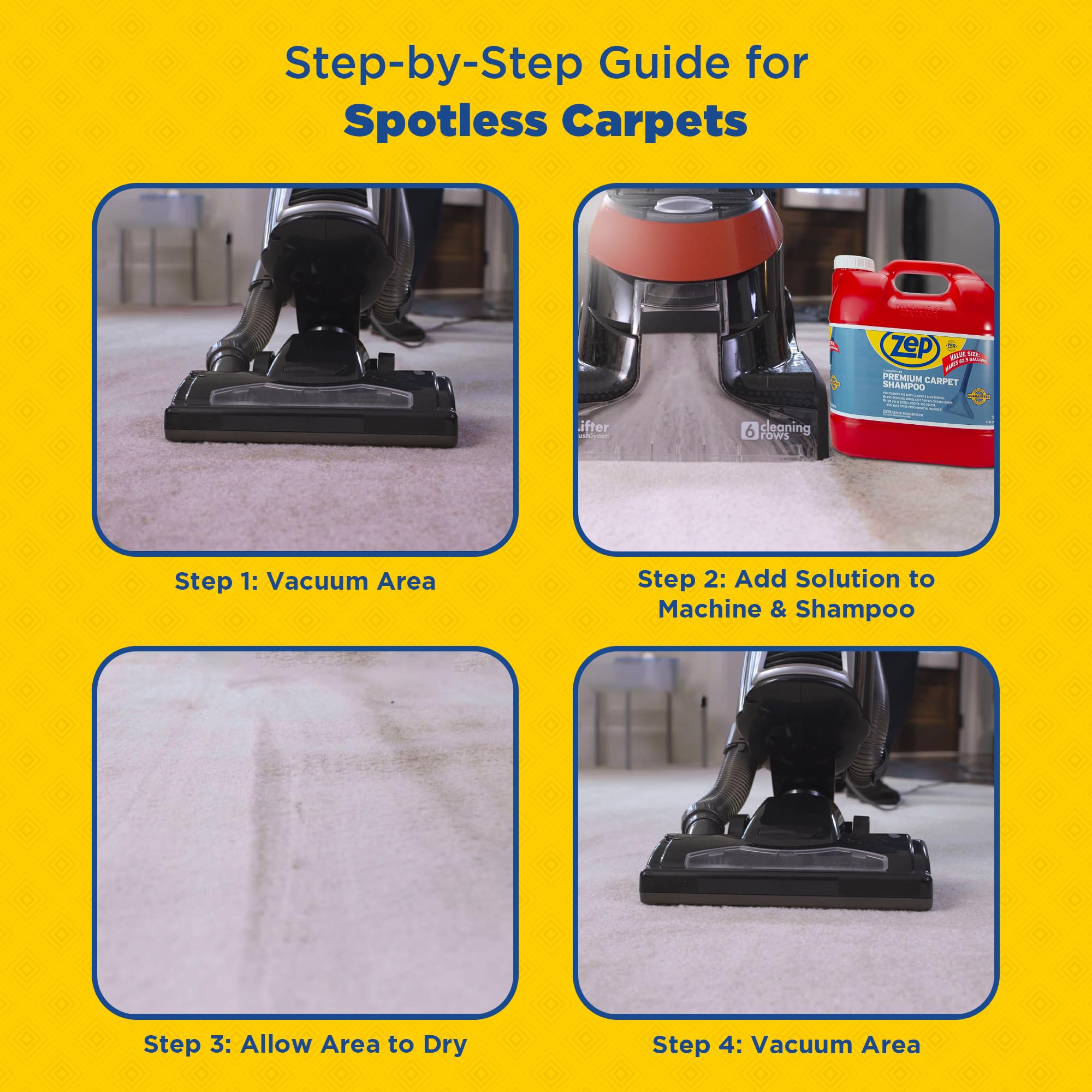ZEP 2.5 Gal. Premium Carpet Shampoo ZUPXC320 (2-Pack)