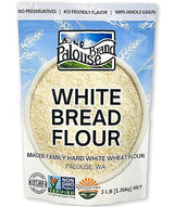 Palouse Brand Certified Glyphosate Residue Free Bread Flour | 3 LBS | Whole Grain | Stone Ground | Non-GMO | 100% Non-Irradiated | Kosher | USA Grown