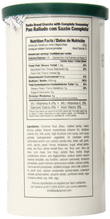 Badia Bread Crumbs with Complete Seasoning, 15 Ounce (Pack of 12)