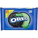 OREO Mint Creme Chocolate Sandwich Cookies, Family Size, 18.71 oz