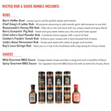 recteq Rub & Sauce Bundle (Boxed) | BBQ Rubs & Spices for Smoking and Grilling | Get All of Our BBQ Rubs & Sauces in a Box