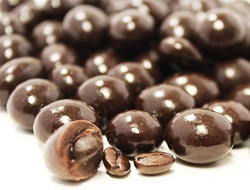 Sugar Free Dark Chocolate Covered Espresso Beans by Its Delish, 3 lbs Kosher Parve and Vegan Semisweet Chocolate