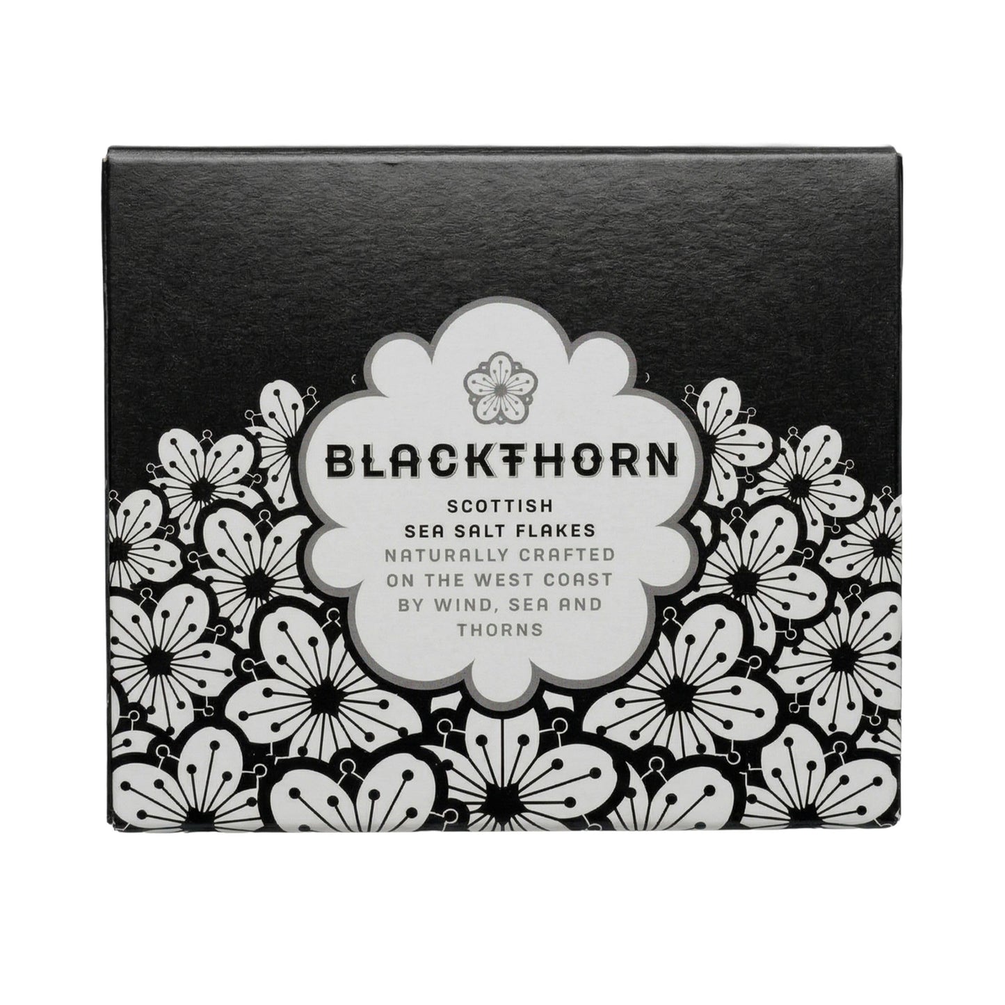 Blackthorn Scottish Gourmet Sea Salt Flakes - Natural and Unrefined, 4.25oz Box (Pack of 1)
