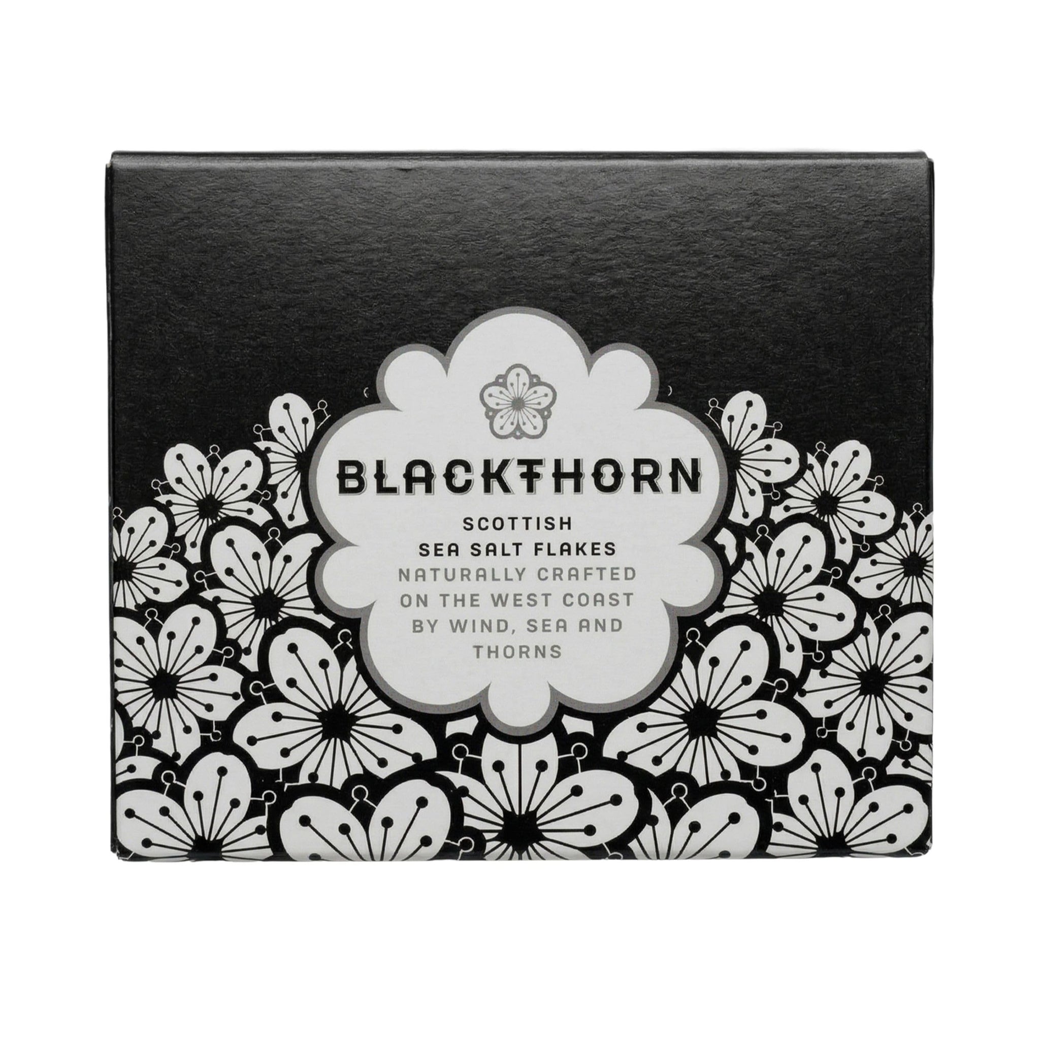 Blackthorn Scottish Gourmet Sea Salt Flakes - Natural and Unrefined, 4.25oz Box (Pack of 1)