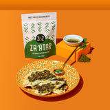 Za'atar by Z&Z | Za'atar Spice Blend with Zaatar Spice, Sumac, & Toasted Sesame Seeds | Za'atar Seasoning for Breads, Salads, Chicken, or Snacks |