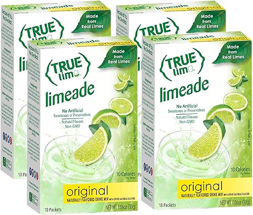 True Lime Original Limeade, 10 ct - 4 pack