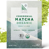 ALIGN MATCHA Ceremonial Organic Matcha - Ichibancha (First Tea) calm ritual; sourced from Japan, 50 g (?42 servings)