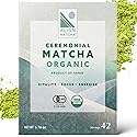 ALIGN MATCHA Ceremonial Organic Matcha - Ichibancha (First Tea) calm ritual; sourced from Japan, 50 g (?42 servings)