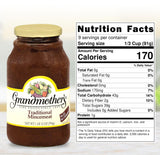 Grandmother's Traditional Mincemeat 12 oz Jar - Rich Fruit & Spice Pie Filling, Ready to Use for Pies, Pastries & Holiday Desserts; Classic Festive