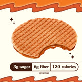 RIP VAN WAFELS Dutch Caramel & Vanilla Wafel Cookies, 4.64 OZ