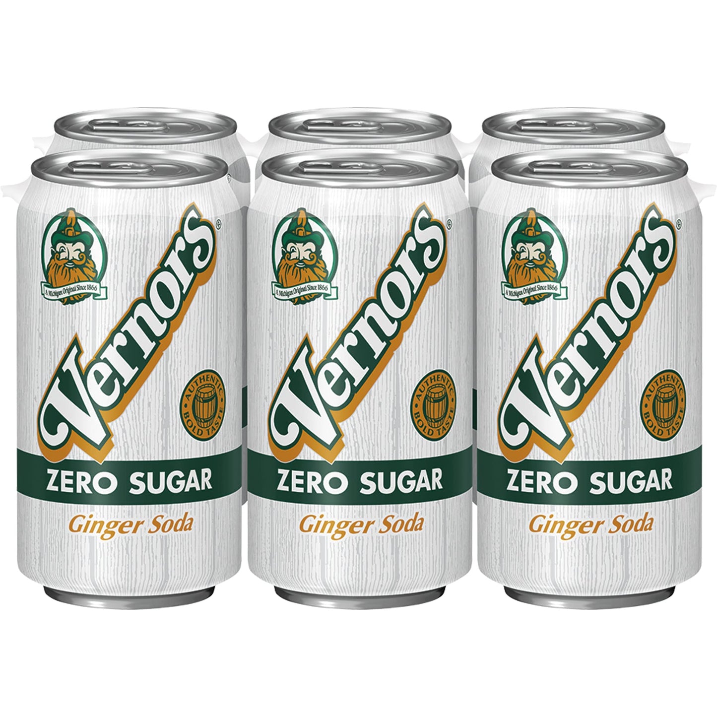 Vernors Soda 6pk Can Gngrale Diet