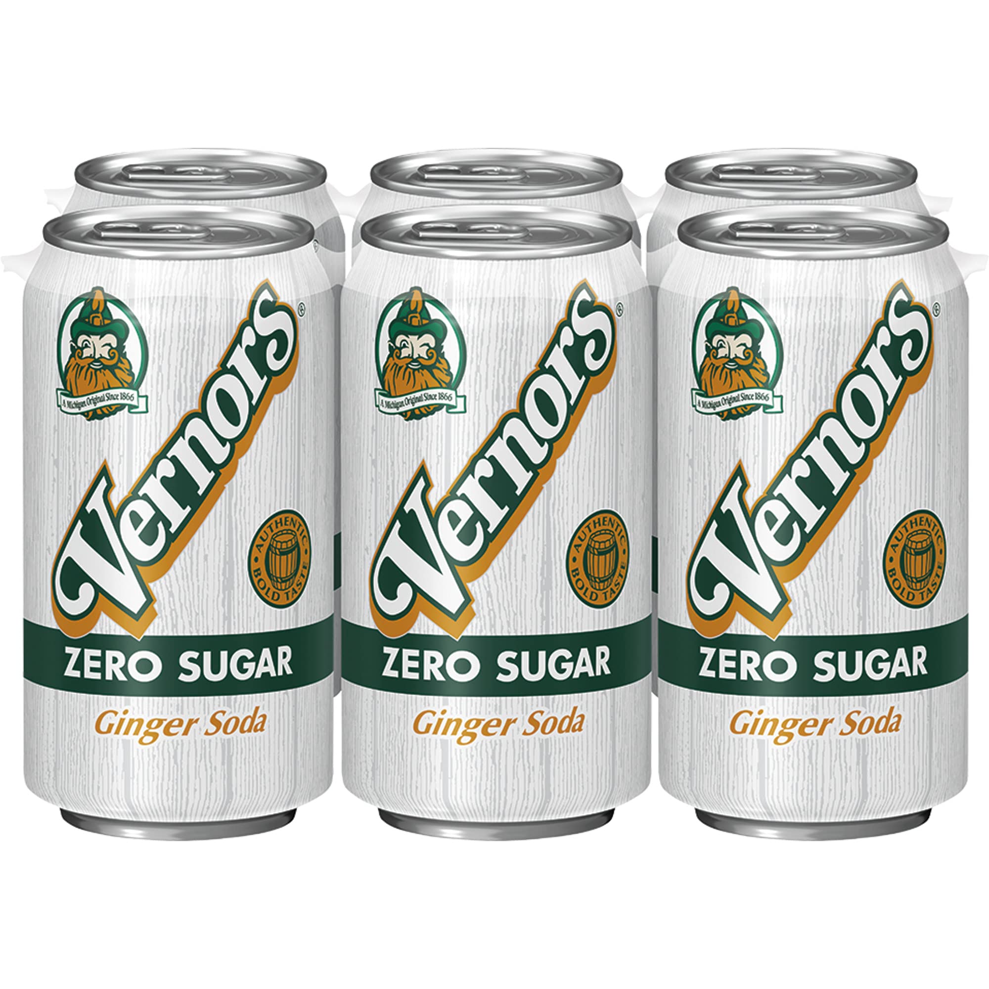 Vernors Soda 6pk Can Gngrale Diet