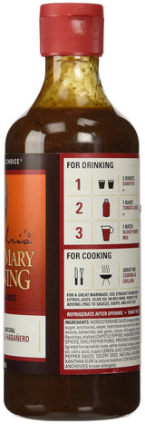 Demitri’s Chipotle Habañero Bloody Mary Seasoning - Spicy Cocktail Drink Mix - Gluten Free Bloody Mary Mix - Tequila and Vodka Mixers - Bold Flavor