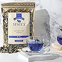 YESTEA Butterfly Pea Flower 4.41 oz (375+ Cups) Small-Batch and Handpicked from Thailand - Non GMO Rich in Antioxidants, Caffeine Free, Vegan