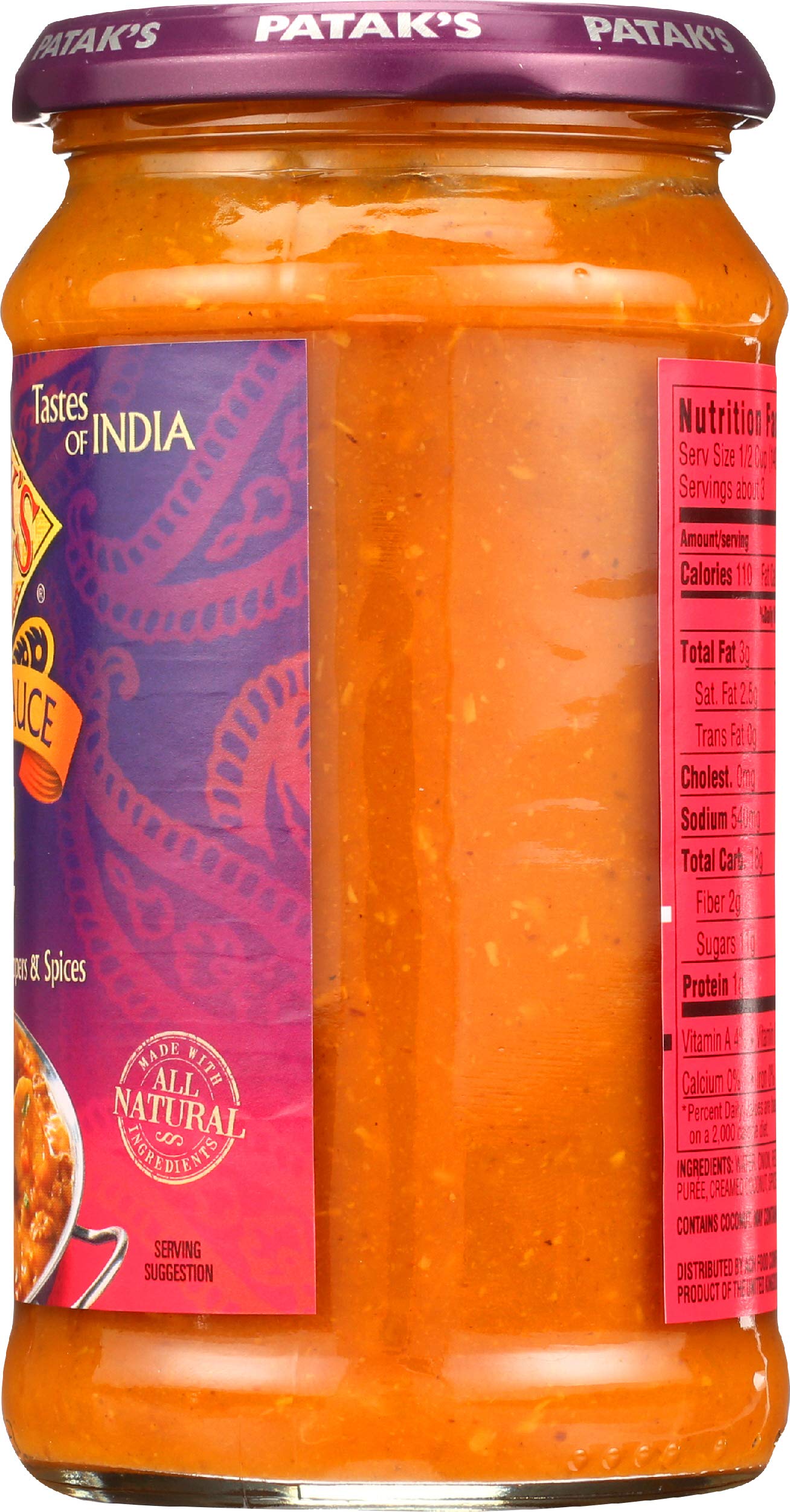 Pataks Sauce Curry Mild