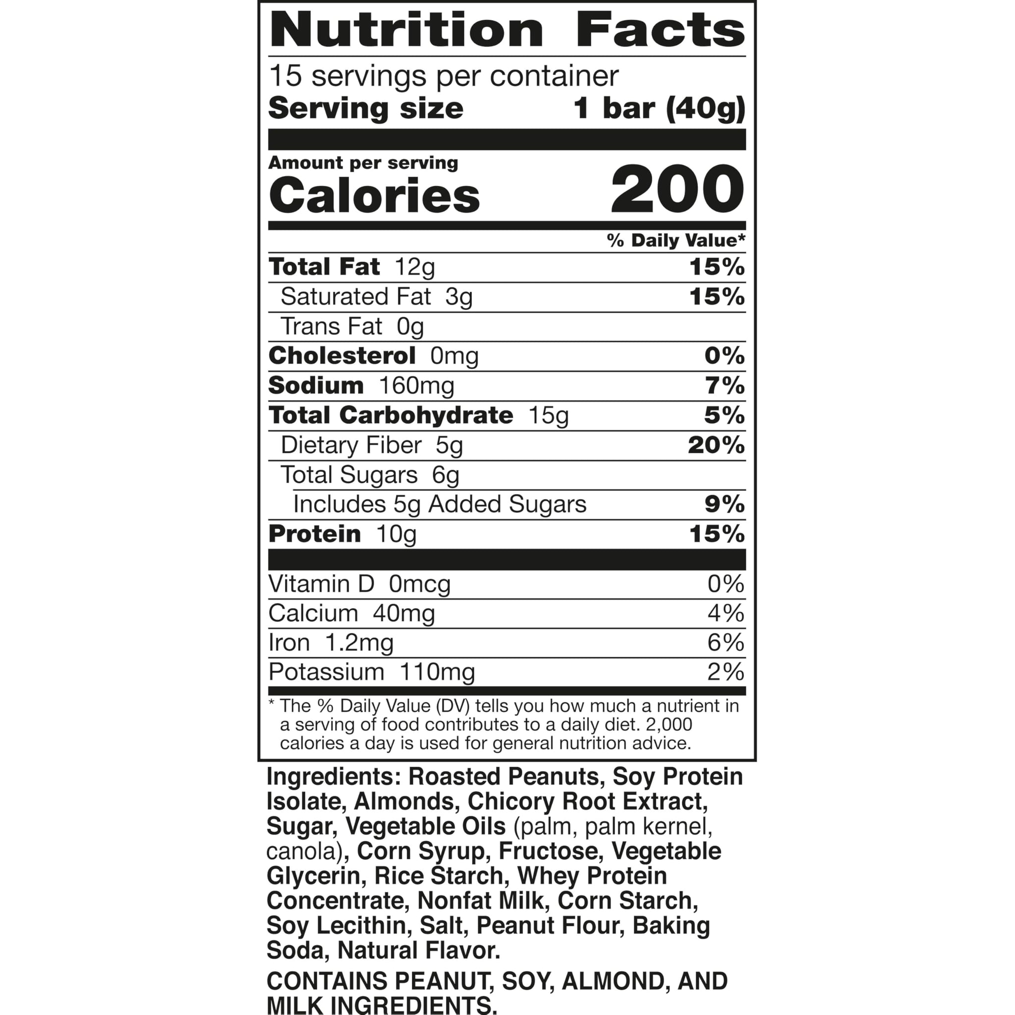 Nature Valley Protein Chewy Snack Bars, Salted Caramel Nut, 15 Bars, 21.3 oz