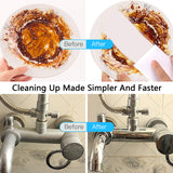 100 Pack Magic Sponges Eraser for Cleaning, Premium Reusable Melamine Sponge Scrubber Foam Cleaning Pads for Kitchen Dishes, Bathtub, Baseboard, Shoes