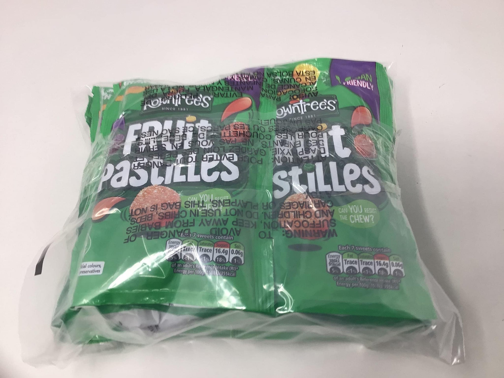 Fruit Pastilles Pouch 143g (Pack of 6)