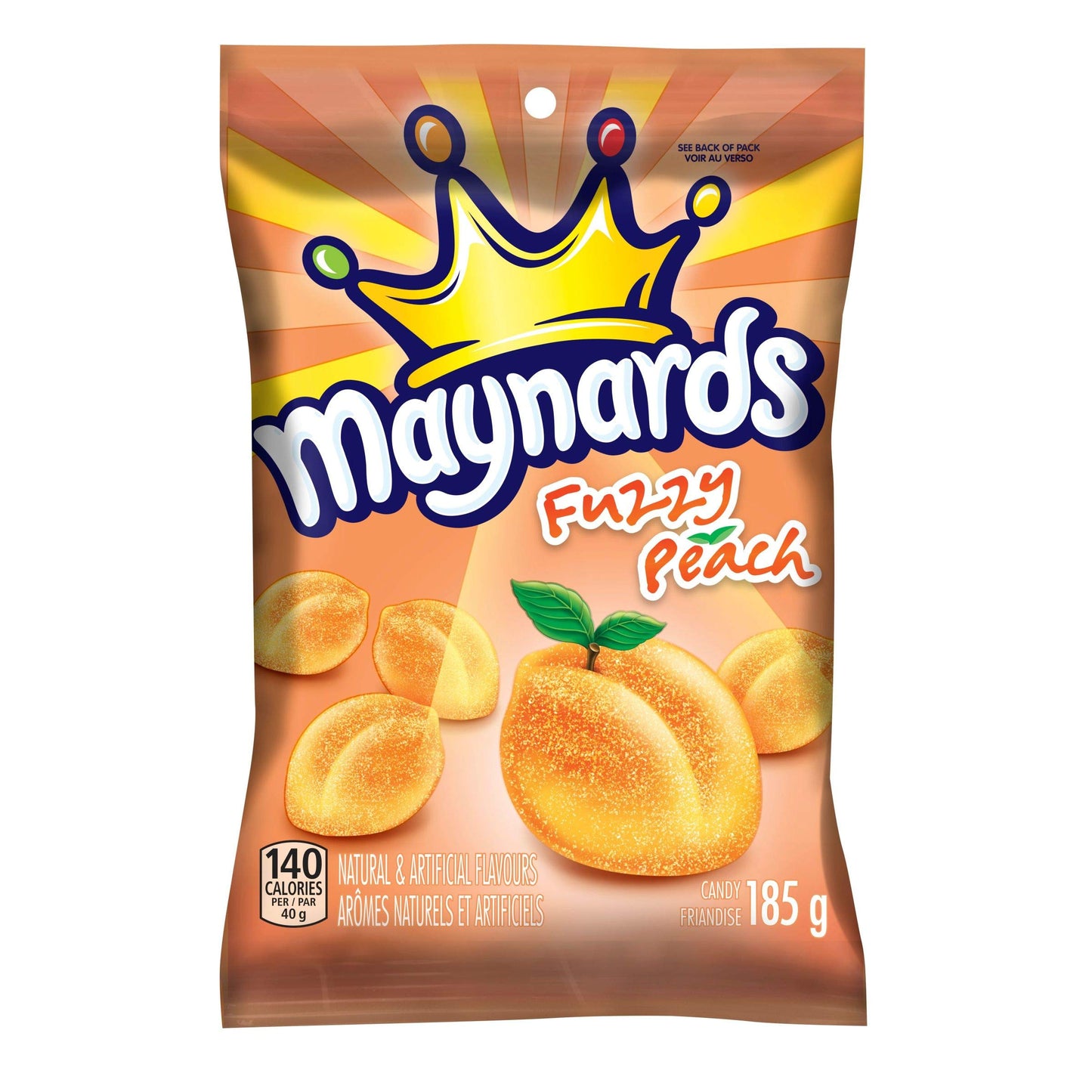 Maynards Fuzzy Peach 185g (6.5oz)