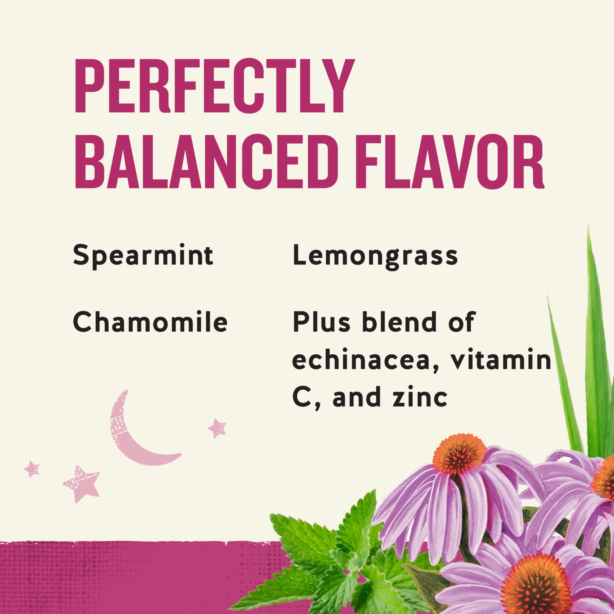 Celestial Seasonings Sleepytime Wellness Echinacea Immune Boost, Caffeine Free, 20 Tea Bags Box