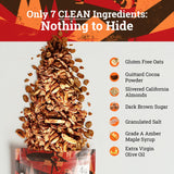 Ladera Cocoa Almond Granola - Low Sugar Chocolate Breakfast Cereal, Gluten Free & Vegan, Honest Ingredients, 11 OZ