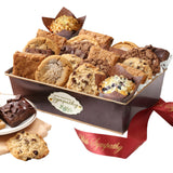 Broadway Basketeers Corporate Sympathy Gift Basket - Individually Wrapped Brownies and Cookies Gift Basket - Condolence & Bereavement Corporate Gifts