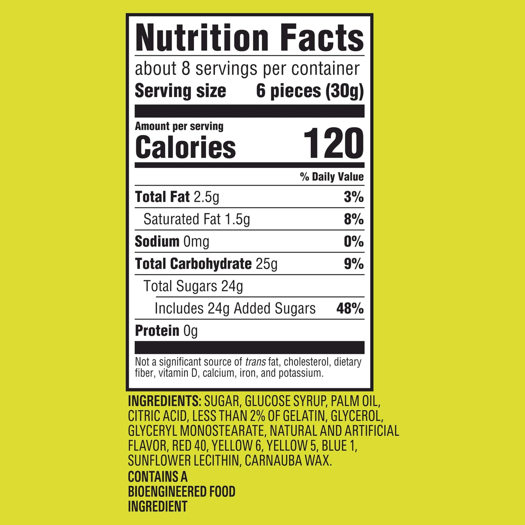 SOUR PATCH KIDS Chews Soft & Chewy Candy, Share Size, 8.12 oz