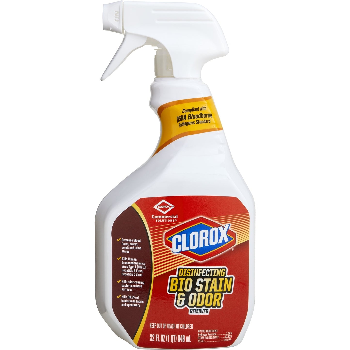 Clorox CLO31903 Disinfecting Bio Stain and Odor Remover
