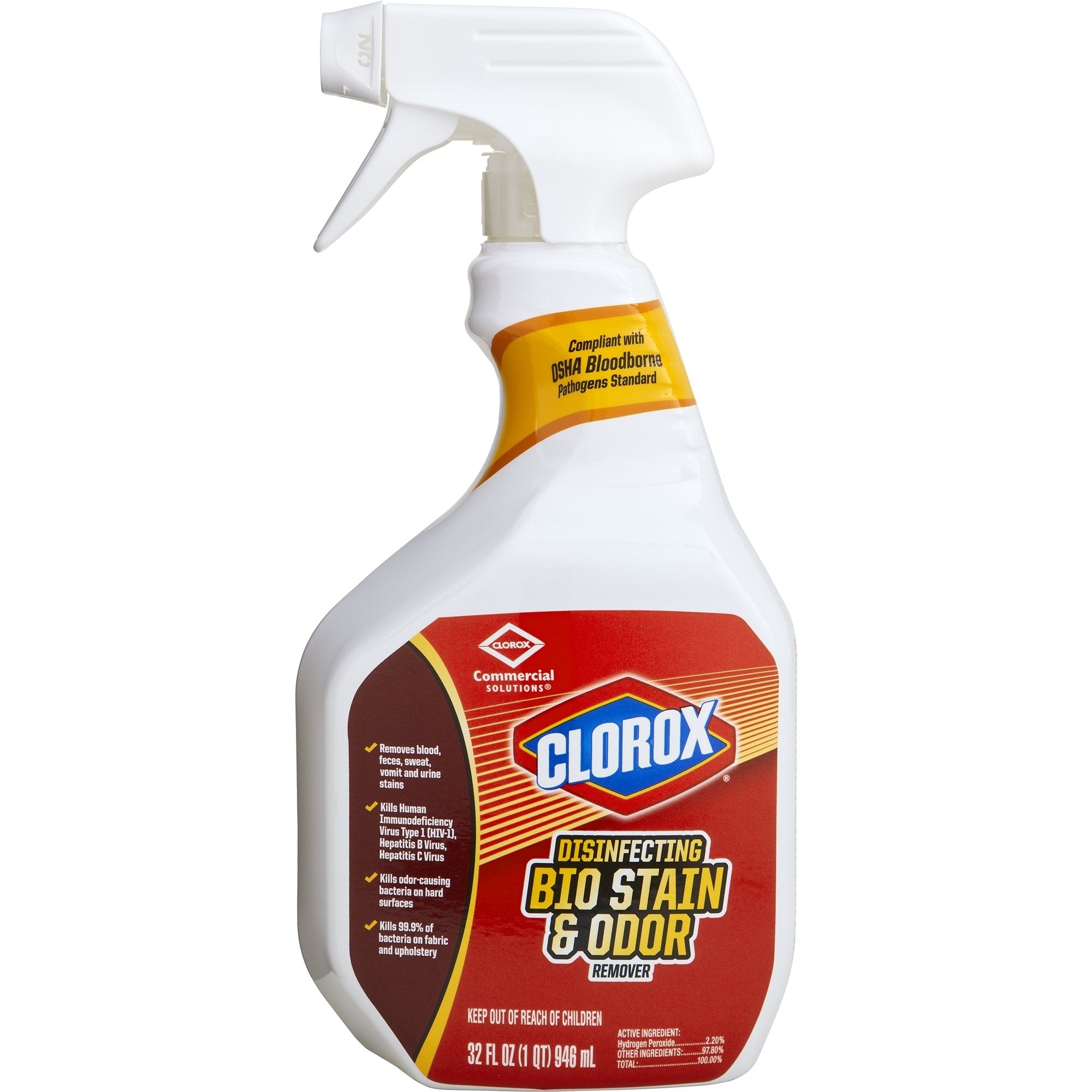 Clorox CLO31903 Disinfecting Bio Stain and Odor Remover