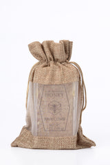 100% Authentic, USA - Made Raw Edible Honeycomb Gift Bag Approx. 7 oz. - Pure Southern Honey - Gourmet - Non - GMO, No Additives, All - Natural