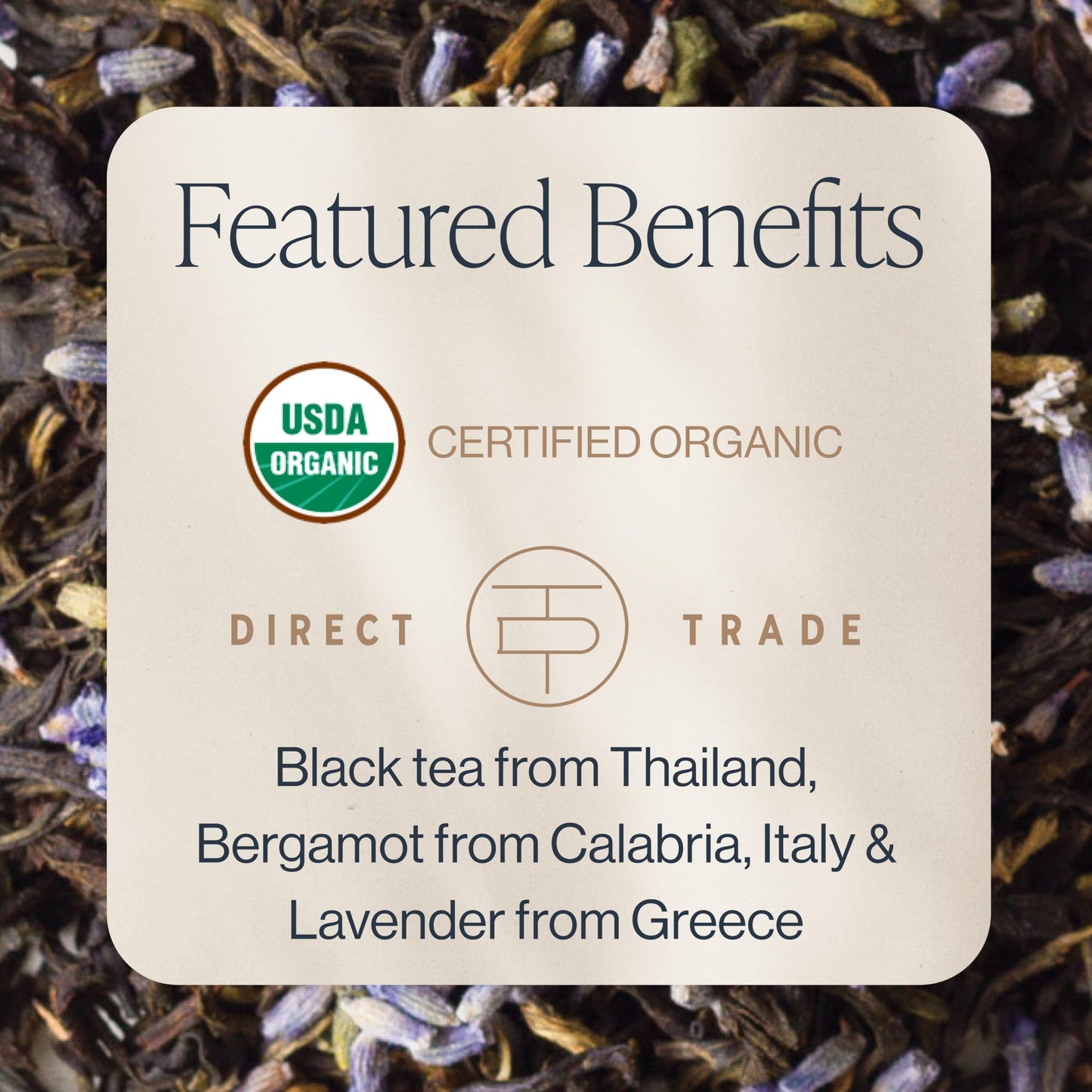 Rishi Tea Earl Grey Lavender Loose Leaf Pure Black Tea - Organic with Bergamot Oil and Lavender Flowers, Energizing & Caffeinated - 4 Ounces, 12+