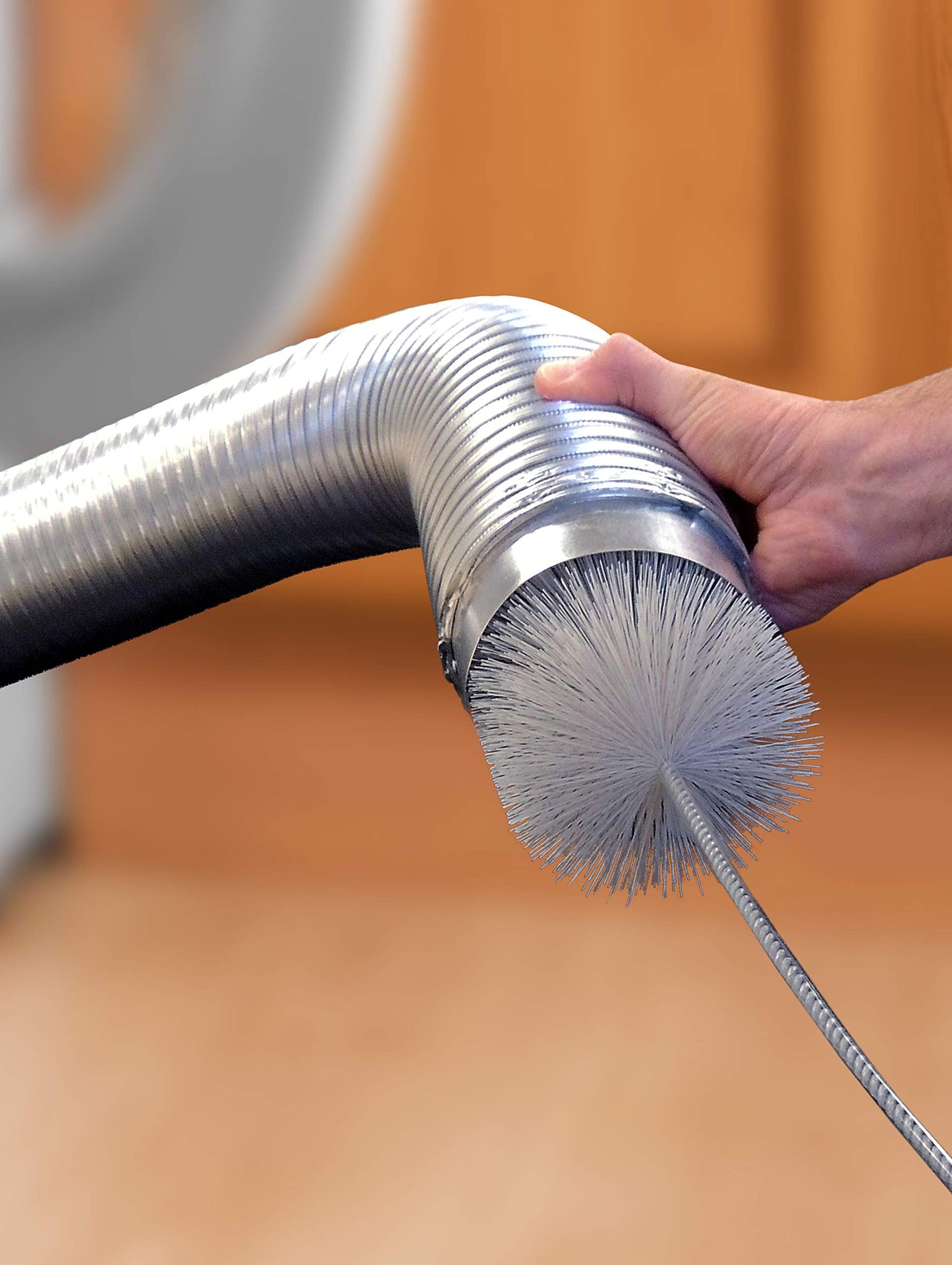 Unger 36” Dryer Exhaust Vent Brush - Dryer Vent Cleaning, Lint Brush, Dryer Lint Catcher, Dryer Vent Brush, Lint Trap Cleaning Tool, Dryer Brush Vent